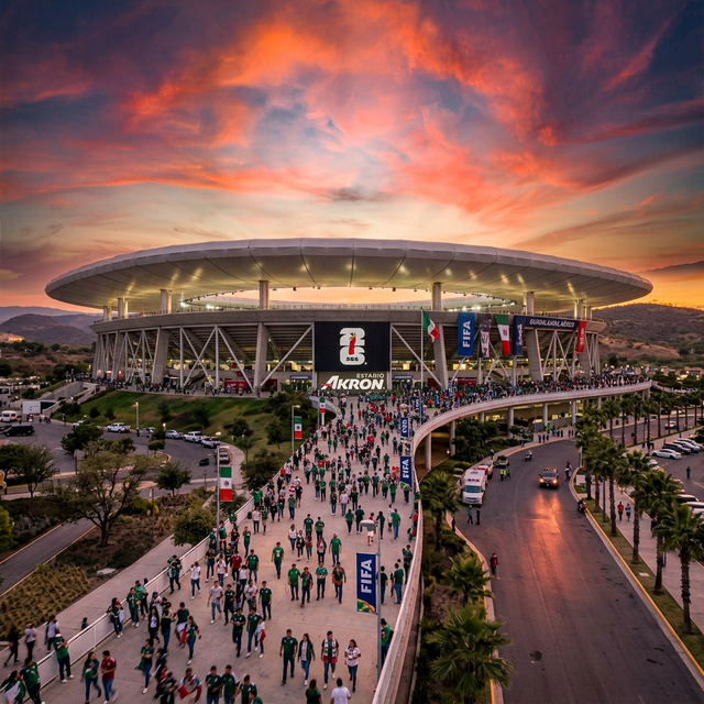 Estadio Akron Guadalajara Mundial 2026